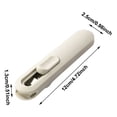 thumbnail image 3 of Creatine Reusable Desktop Stapler With Clip Dispenser Portable Stapler For Binding Includes 8 Clips Suitable For Home And School Use, 3 of 7