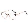 thumbnail image 1 of Homgeek Blue Light Blocking Glasses 4-400nm Rays Computer Gaming Glasses Computer Gaming Eyeglasses Lightweight Eyewear Retro Frame, 1 of 7