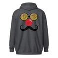 thumbnail image 5 of Bitcoin Disguise Zip Up Hoodie, 5 of 11