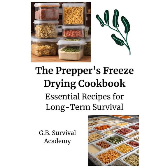 The Prepper's Freeze Drying Cookbook: Essential Recipes for Long-Term Survival, (Paperback)