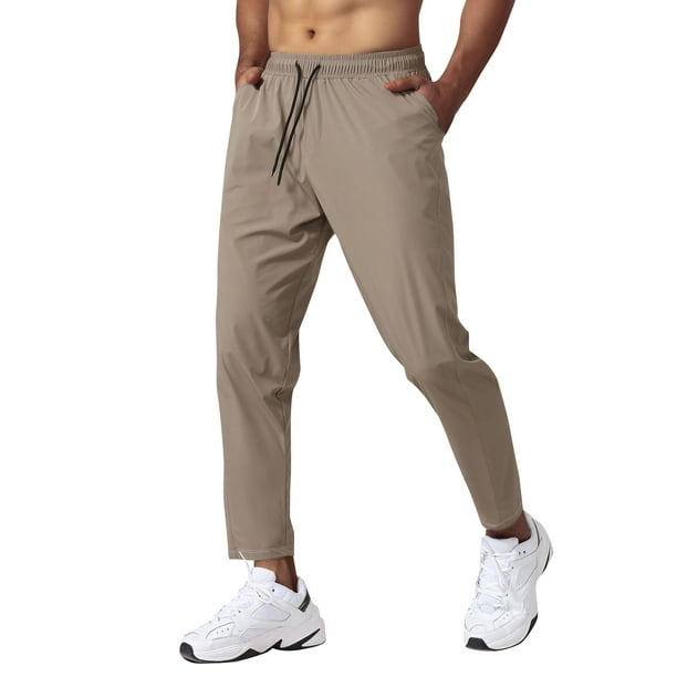 Pantalons de randonnée pour Hommes Pantalons de survêtement Work Sports  Loose Fit Pantalons de randonnée avec Poches Veste Homme Hiver Marque :  : Mode