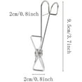 thumbnail image 2 of 24 Pieces Stainless Steel Clothespins, Metal Clothespins, Stainless Clothespins, 2 of 5