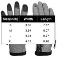 thumbnail image 3 of Men's Windproof Outdoor Thicken Cycling Gloves Touchscreen Winter Snow Ski Gloves Adults Male, 3 of 3