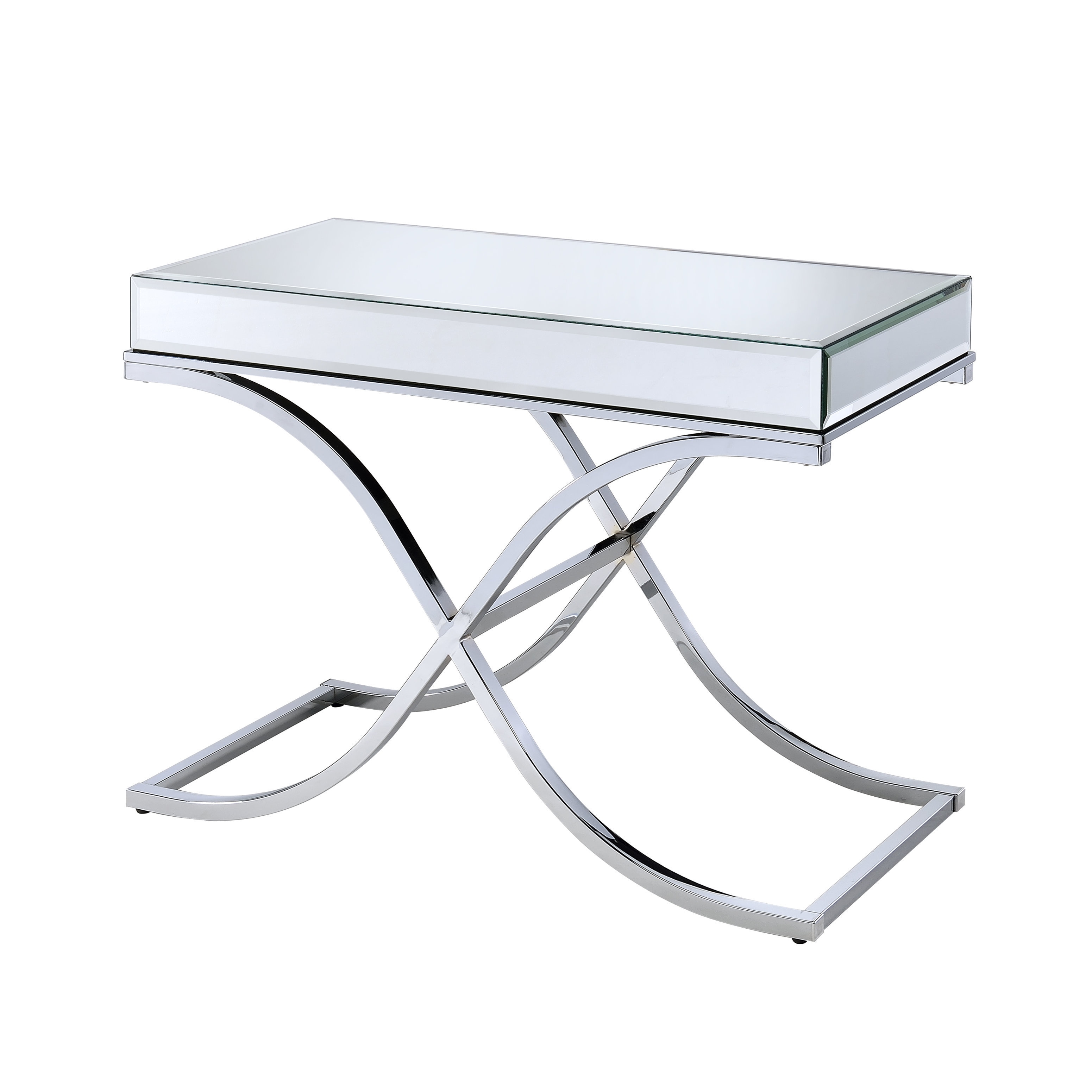 консоль 30х30 хром. консоль стекло металл. гарда декор консоль прозрачное стекло/хром. консоль с хромированными ножками. консоль хром с черной стеклянной столешницей emporio.