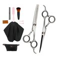 thumbnail image 1 of Set De Tijeras De Peluqueria shamjiam Tijeras De adelgazamiento negro, 1 of 9