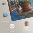 thumbnail image 4 of Coastal Window View Canvas Classic Landscape Art by Art Remedy, Gallery Wrapped, 24" x 24", 4 of 7