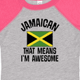 thumbnail image 4 of Inktastic Jamaica Awesome Jamaican Boys or Girls Baby Bodysuit, 4 of 5