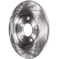 thumbnail image 6 of Detroit Axle - Rear Brake Kit for 2006-2014 Honda Ridgeline Brakes Rotor Replacement 2007 2008 2009 2010 2011 2012 2013 Disc Brake Rotors Pair, 6 of 7