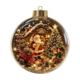 thumbnail image 2 of Eagokdc Light‑Up Christmas Ball Decorations Clear Hanging Ornaments, Farmhouse Hanging Balls for Christmas Tree Wall Window Ceiling Decor, 2 of 8