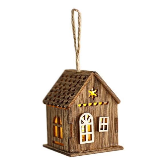 Árbol De Navidad Colgante Para Decoración Del Hogar, Oficina, Iluminación De Casa De Pueblo, Estilo Navideño C