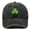 Black, variant on Four Leaf Clover Hat Baseball Cap St Patrick's Day Cotton Caps