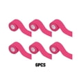 thumbnail image 4 of Naiovety Cinta de kinesiología de aplicación amplia de 6 rollos para parche muscular fácil protección de tobillos parche muscular color rosa Type2 NO2, 4 of 6