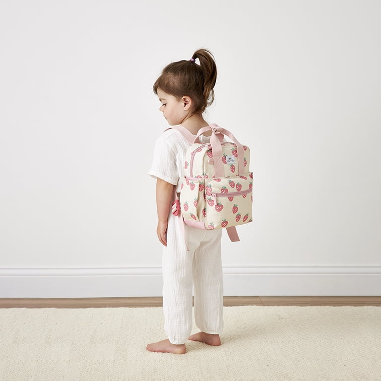Itzy Ritzy, Toddler Backpack Strawberry, Size S, Travel & Kids