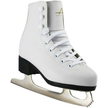 American Athletic Girls' Tricot-Lined Ice Skates