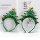 thumbnail image 2 of Diadema de árbol de Navidad verde para niños, regalos de Navidad para niños, decoración de Feliz Navidad para el hogar, adornos de Navidad, 2023, 2 of 3