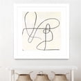thumbnail image 3 of Giant Art 30x30 Juxtaposing Matted and Framed in White, 3 of 3