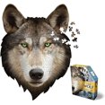 thumbnail image 2 of Madd Capp Puzzles - I AM Wolf - 550 pieces - Animal Shaped Jigsaw Puzzle, 2 of 2