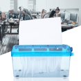 thumbnail image 2 of Destructeur de documents manuel MINI de bureau A4, protection des documents confidentiels, 2 of 4