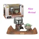 thumbnail image 5 of 2025 Figuras de acción de Funko POP Star Wars, modelos de juguetes, figuras de Yoda, Boba Stomtrooper, el mandaloriano, 5 of 5