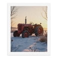 thumbnail image 5 of Paint By Numbers Kit for Adults Beginner - DIY Vintage Red Tractor Winter Landscape Canvas Painting Kits for Adults, Frameless Paint By Number for Adults for Home Wall Decor 16x20 Inch, 5 of 7