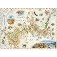 thumbnail image 4 of Puzzle MasterPieces Xplorer Maps 1000 Colección Gran Cañón, 4 of 4