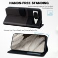 thumbnail image 3 of Compatible with Google Pixel 8 Cute Animals Pattern Wallet Case with Card Slots Flip Cover, 3 of 5