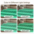 thumbnail image 7 of ODIKA 3'x5' Washable Throw Rug Stain Resistant, Low Profile, Non-Slip Theme Stadium Layout Striped Gridiron Markings Field Football Refined Structured for Entryway, Kitchen, Mudroom, 7 of 7