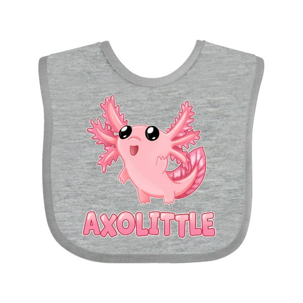 Inktastic Axolittle Cute Baby Axolotl Infant Bib Unisex Walmart Com Walmart Com