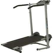 Exerpeutic 100XL Heavy Duty Magnetic Manual Treadmill with Pulse