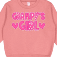 thumbnail image 3 of Inktastic Grampy's Girl Granddaughter Toddler Sweatshirt, 3 of 4