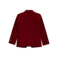thumbnail image 4 of Kids World Boys' Velvet Blazer Color: red Size: 4, 4 of 4