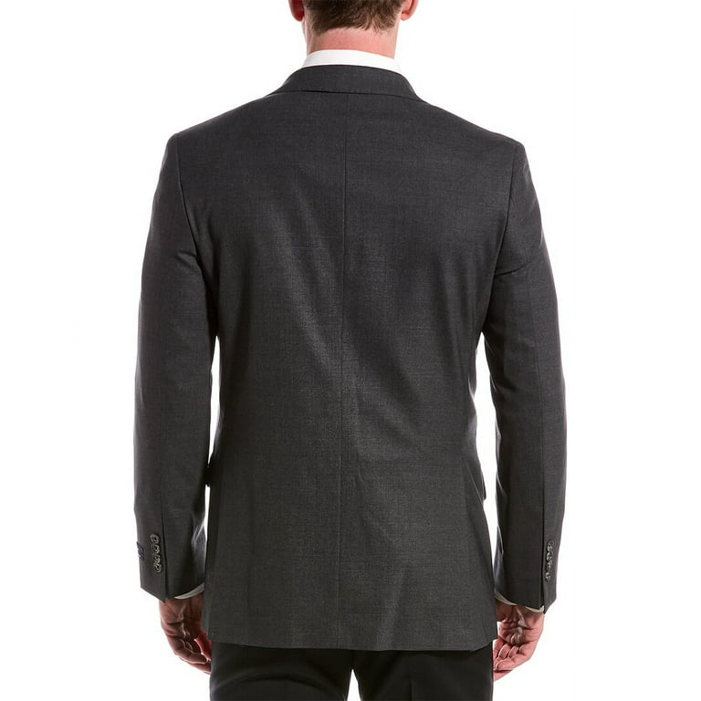 Brooks Brothers mens Wool Suit Jacket, 42 REG, Grey