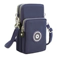 thumbnail image 1 of Nylon Crossbody Sling Bag, Minimalist Travel Backpack with Adjustable Strap, Multi-Compartment Design for Phone, Wallet, and Essentials, Durable Outdoor Use, 1 of 7