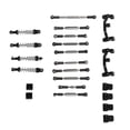 thumbnail image 4 of RC Spare Metal Kit, RC Car Shocks Absorber Set Aluminum Alloy Easy Disassembly Exquisite Craftsmanship  For DIY Black, 4 of 8