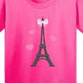 thumbnail image 4 of Inktastic Paris Lover Eiffel Tower Youth T-Shirt, 4 of 5