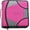 Magenta Pink, variant on Case-it The King Sized Zip Tab Zipper Binder - 4 Inch D-Rings - 5 Subject File Folder - Multiple Pockets - 800 Sheet Capacity - Comes with Shoulder Strap - Magenta D-186