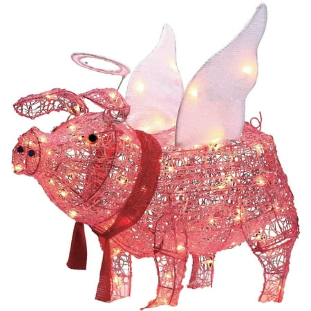 holiday time 28 quot acrylic pig light sculpture walmart com holiday time 28 quot acrylic pig light sculpture walmart com