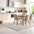 thumbnail image 6 of LUXE WEAVERS Bohemian Medallion Gray 6x9 Area Rug Textured Carpet, 6 of 9