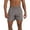 Gray, variant on Mens Shorts Clearance under $10 Elastic Waist Drawstring Pockets Shorts Straight Leg Sports Beach Shorts with Pockets Hiking Short