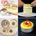thumbnail image 4 of Cookie Biscuit Cutter Set, Round Stainless Steel Pastry Rings 12 Pieces with Round Box for Donut Pastries Fondant Cake,12 * Round cookie cutters 1 * Box, 4 of 7