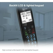 AT&T DAL75011 Accessory Handset with Antibacterial Plastic