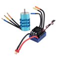 thumbnail image 1 of Moteur ESC Combo, Rc Accessoire 1/8 Combo Accessoire Voiture 120A Combo Moteur ESC Brushless, Rc ESC pour Voiture Rc, 1 of 8