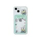 thumbnail image 1 of Funda transparente con patrón de Hello Kitty para iPhone, carcasa suave de TPU con ranura para tarjeta y soporte de bolsillo para modelos 7, 8, 14 Plus, 13, 12, 11 Pro Max, X, XR, XS Max Fivean unisex, 1 of 2