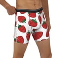 thumbnail image 5 of Sigee Hand Drawn Strawberry for Men's Boxer Briefs,Moisture Wicking and Breathable XX-Large, 5 of 9