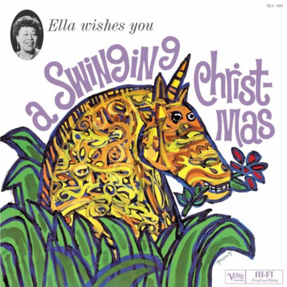 Ella Fitzgerald - Wishes You a Swinging Christmas (Vinyl LP) (vinyl)