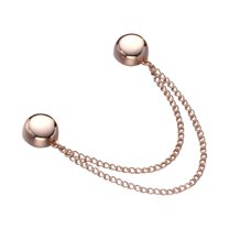 Daolelai Multipurpose Button Needleless Brooch Clothes Scarf Pin