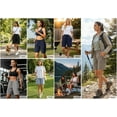 thumbnail image 6 of Rosvigor Womens Hiking Cargo Shorts Quick Dry Athletic Shorts for Women Golf Casual Summer Shorts with Pockets, 6 of 7