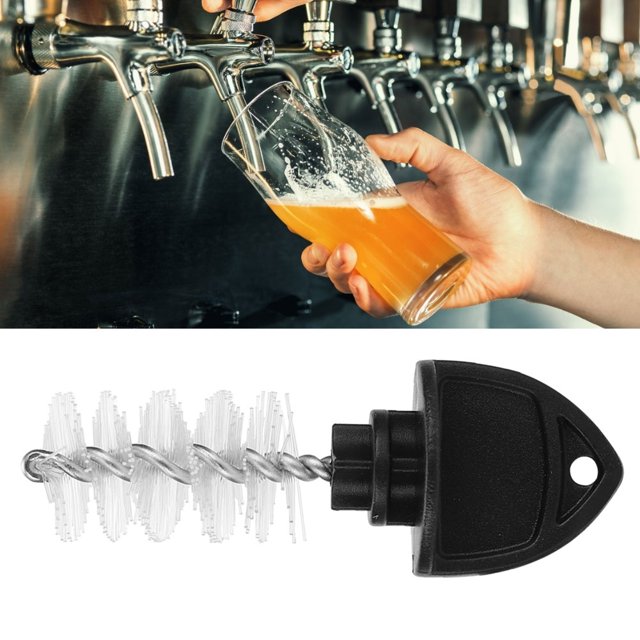 Los cepillos para tapones de cerveza de 15 piezas encajan perfectamente en la cerveza gruesa para la mayoría de los grifos estándar Tapa de grifo de cerveza de barril Tapa de