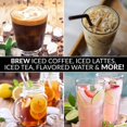 thumbnail image 2 of Café Ice 3- Quart Iced Coffee and Tea Brewing System with Plastic Pitcher, Black, 2 of 8