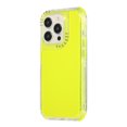 thumbnail image 3 of Compatible With iPhone 15 Pro Phone Case Thickened Edges Protection Shock-absorbent Anti-Scratch Solid Color Lightweight Plain Semi Transparent Phone Cover for iPhone 15 Pro,Green, 3 of 6